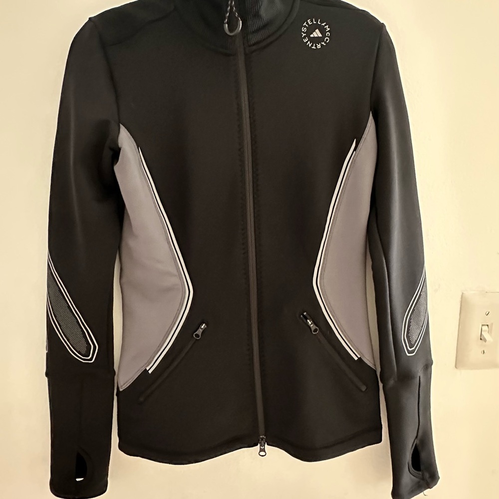 Stella McCartney Black and Gray Ski Jacket